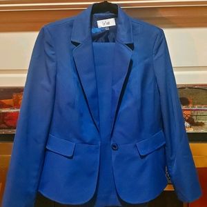 Cobalt Blue Pantsuit